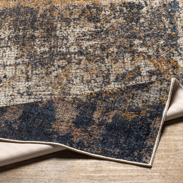 Trent Austin Design® Mckellar Performance Gray/Gold/Beige Rug & Reviews